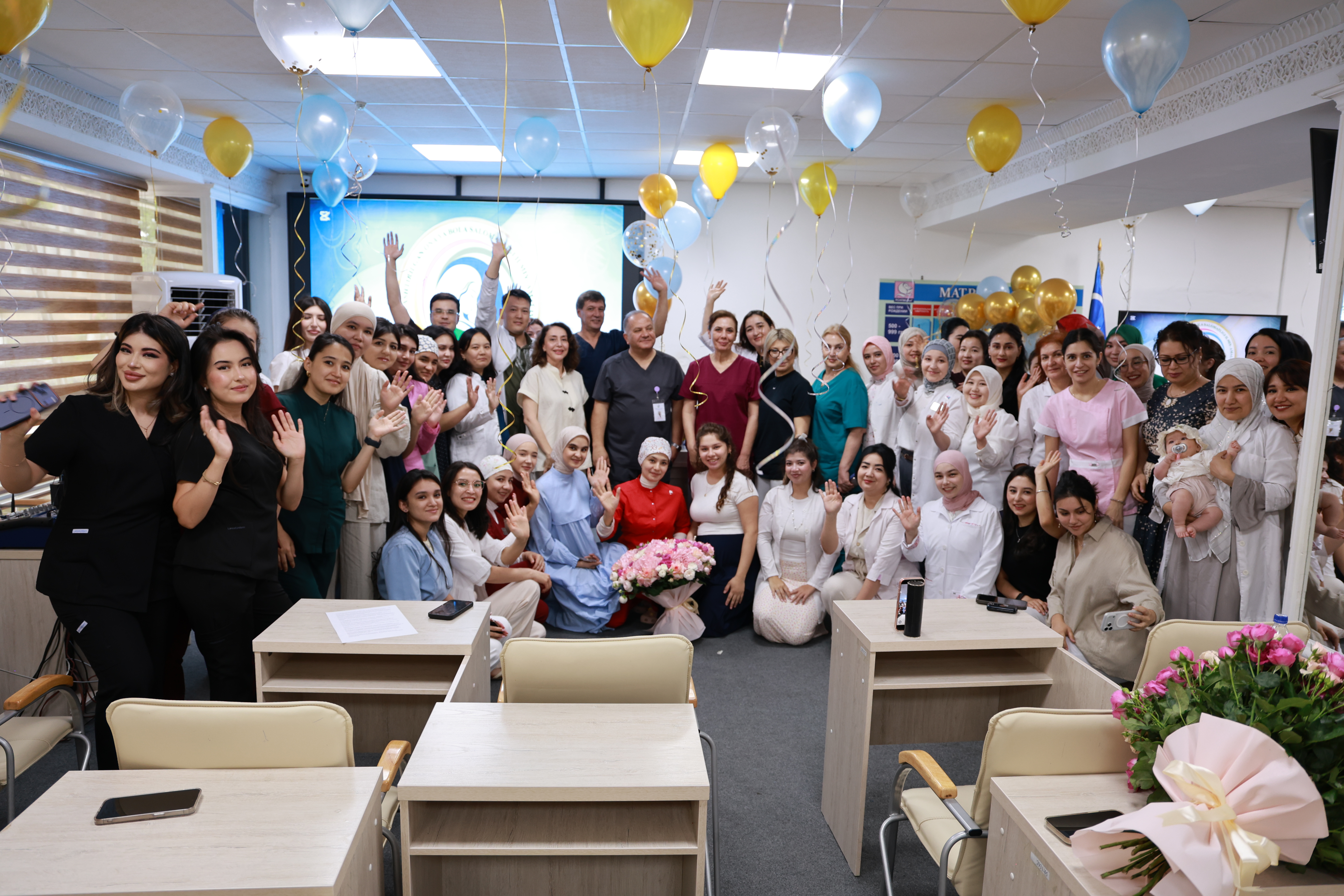 Markazda klinik ordinatorlar uchun bitiruv marosimi o'tkazildi